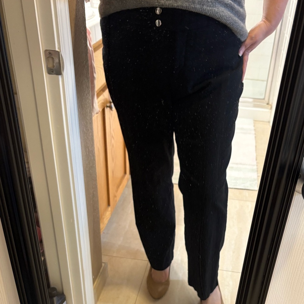 Black dress pants with stretch